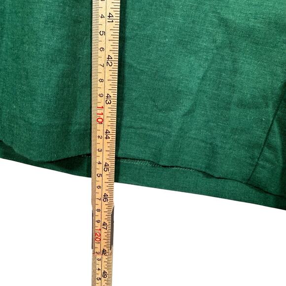 NWT Lane Bryant Green Linen Blend Cargo Pants | Wide Leg Utility Work Casual 24W - Picture 9 of 9